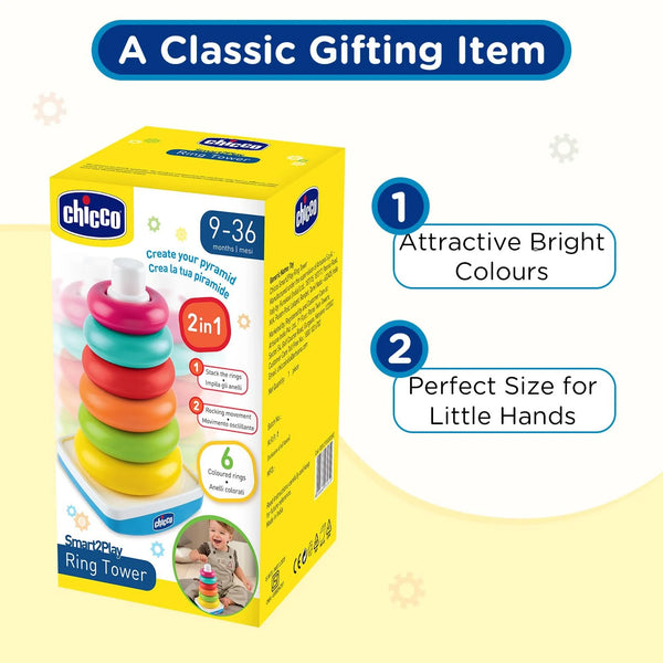 Chicco Ring Tower Smart2Play Toy - Dezine Kids