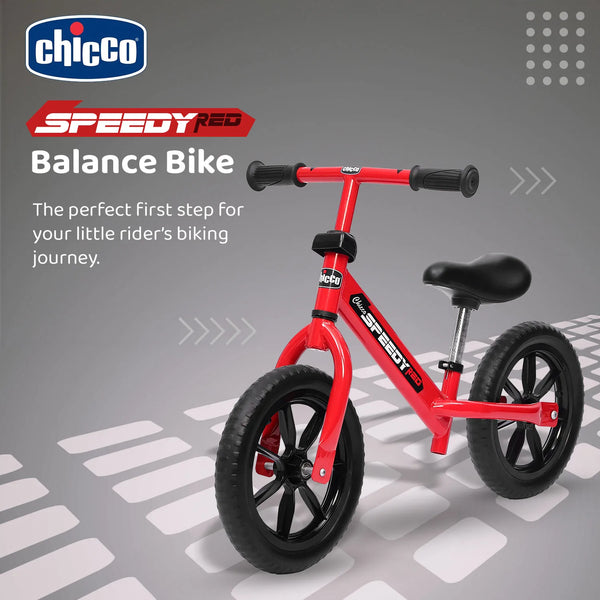 Chicco Speedy Balance Bike - Red - Dezine Kids