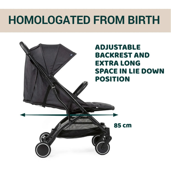 Chicco TrolleyMe Stroller - Stone - Dezine Kids