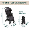 Chicco TrolleyMe Stroller - Stone - Dezine Kids