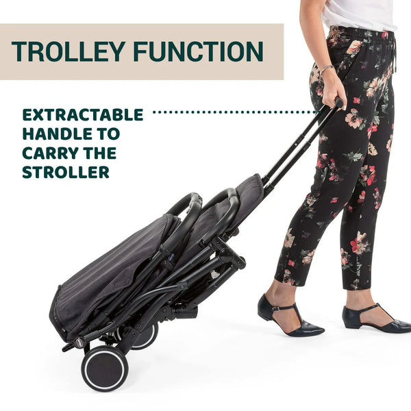 Chicco TrolleyMe Stroller - Stone - Dezine Kids