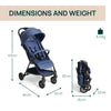 Chicco Urbino Stroller - Royal Blue - Dezine Kids