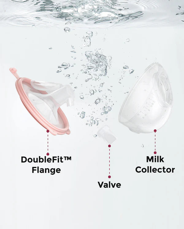 Momcozy V2 Pro Hospital Grade Double Wearable Breast Pump - Red