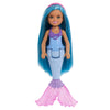 Barbie Chelsea Mermaid Small Doll with Blue Hair & Removable Hair Accessory - Dezine Kids