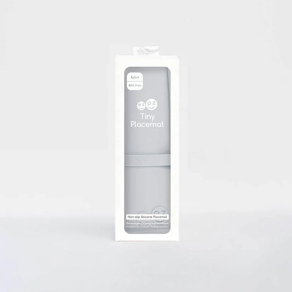 EzPz Tiny Placemat for Babies/Infants - Pewter