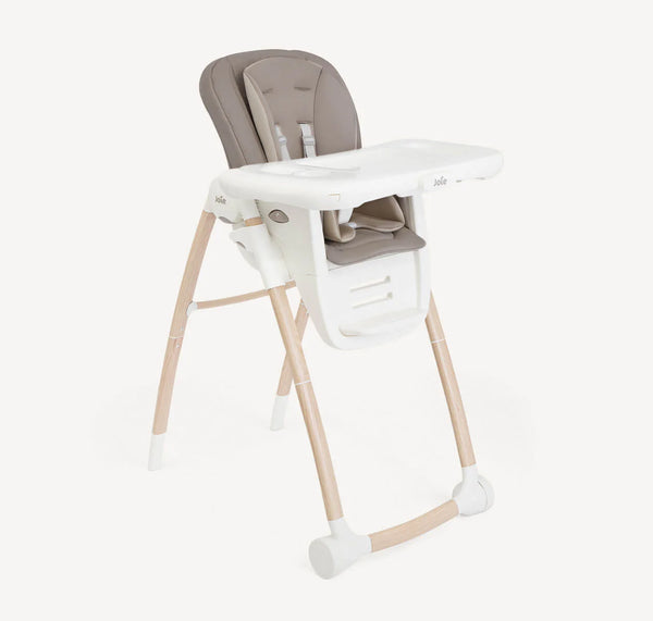 Joie Multiply 6 in 1 Baby High Chair, Birth to 6 Years (Upto 27Kg) - Walnut Wood