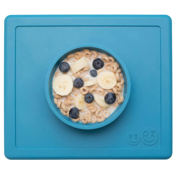Happy Bowl for Toddlers - Blue