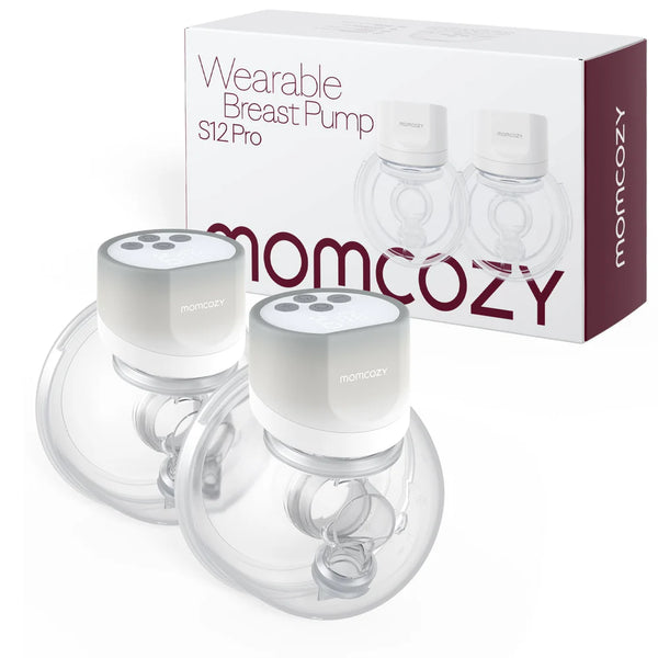Momcozy S12 Pro Wearable Breast Pump Double - Grey