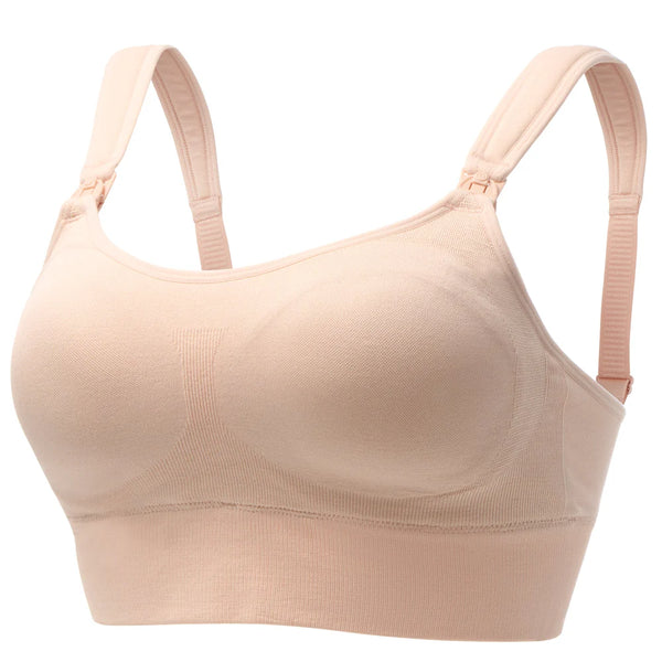 Momcozy Maternity Accessory 4 in 1 Hands Free Pumping Bra - Skin
