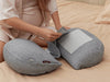 Momcozy Maternity Accessory Portable Maternity Pillow - Grey