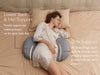 Momcozy Maternity Accessory Portable Maternity Pillow - Grey