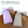 Momcozy Silicone Milk Storage Bags 2pcs, 260 ml, Maternity Accessory - Purple and White