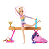 Barbie Gymnastics Playset With Blonde Fashion Doll & Balance Beam - Dezine Kids