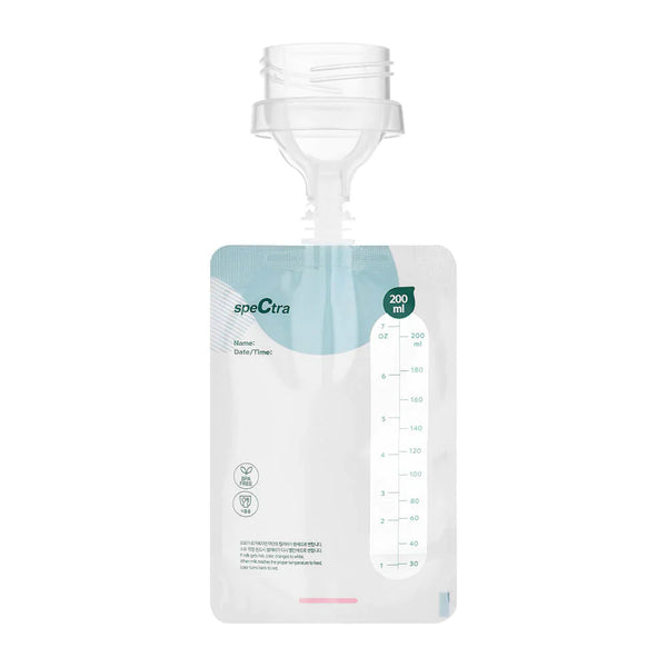 Disposable Breast Milk Storage Bags, 200 ml - 30 pcs - dezinekids.com