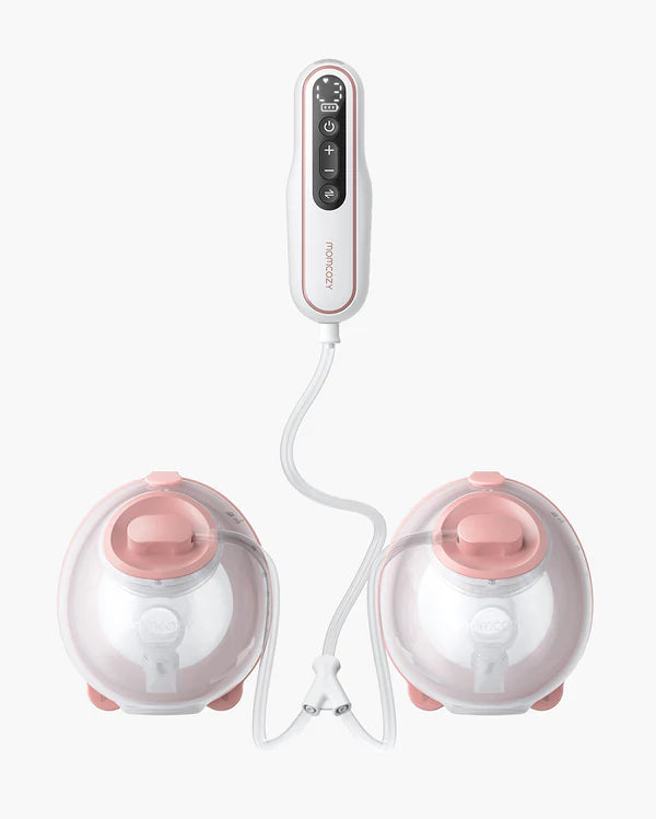 Momcozy V2 Pro Hospital Grade Double Wearable Breast Pump - Red